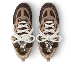 Louis Vuitton Skate Sneaker Brown Snakeskin (USADO) - 44