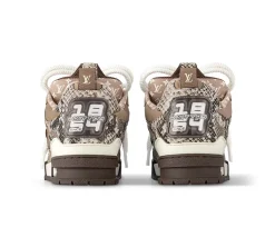 Louis Vuitton Skate Sneaker Brown Snakeskin (USADO) - 44