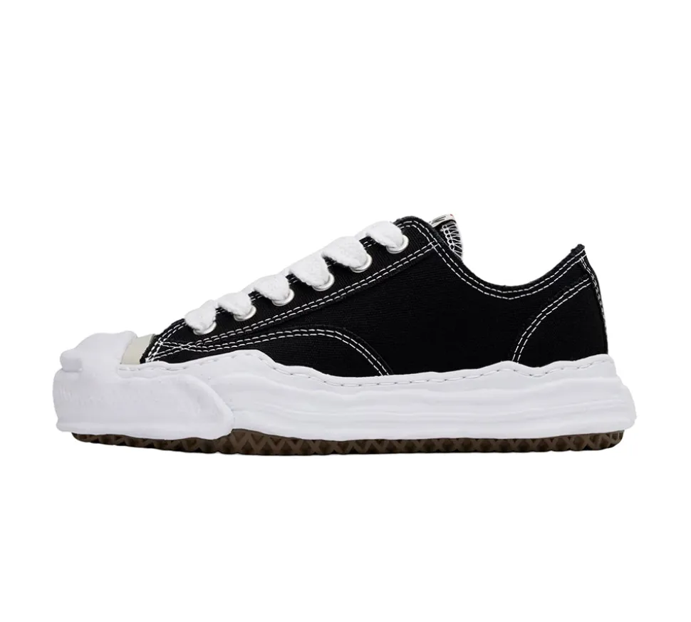 Maison Mihara Yasuhiro Hank OG Sole Canvas Low - Black