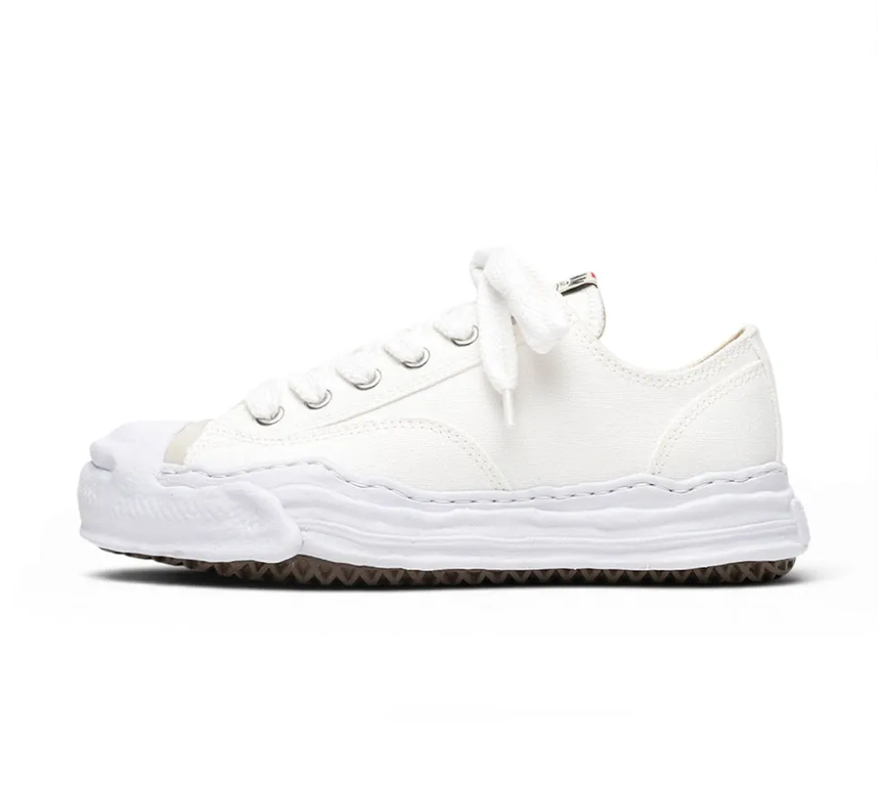 Maison Mihara Yasuhiro Hank OG Sole Canvas Low - White