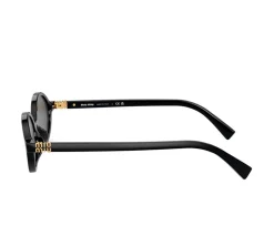 Miu Miu Sunglasses - Black / Dark Grey
