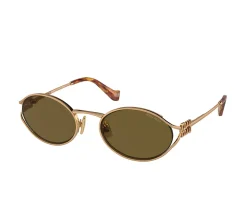 Miu Miu Sunglasses - Rose Gold / Dark Brown