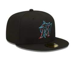 New Era Miami Marlins MLB Authentic Collection On-Field Game - Black