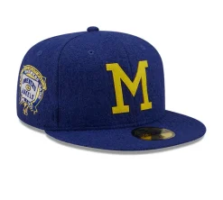 New Era Milwaukee Brewers Cooperstown Collection Wool - Blue