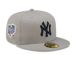 New Era New York Yankees World Series 2000 Side Patch - Grey / Navy