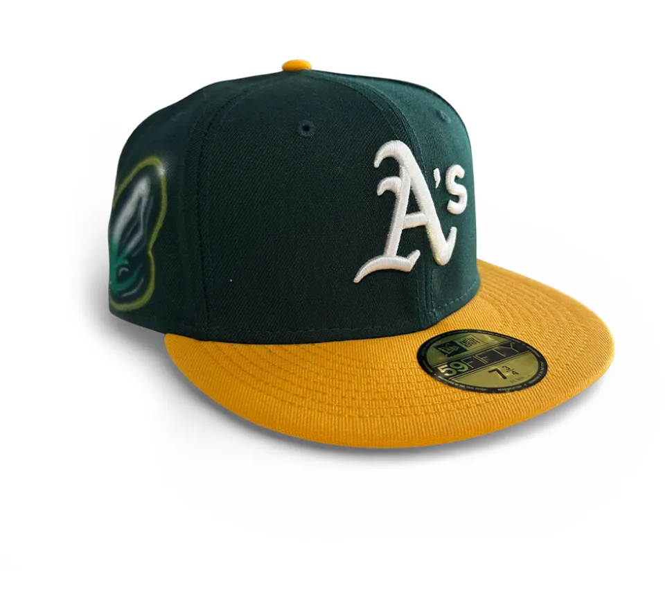New Era Oakland Athletics MLB Authentic Collection On-Field Game - Custom Dark Green