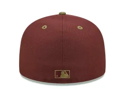 New Era Oakland Athletics World Series 1989 Side Patch Trail Mix - Burgundy / Walnut