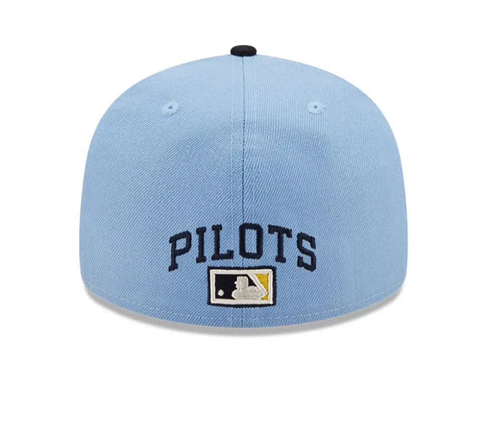 New Era Seattle Pilots Cooperstown Collection Low Profile - Baby Blue