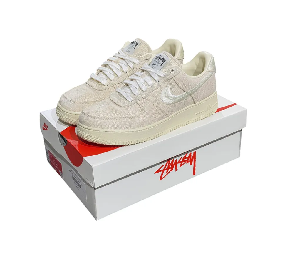 Nike Air Force 1 Low '07 (42.5) - Stüssy Fossil (USADO)