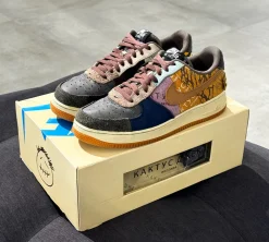 Nike Air Force 1 Low - Travis Scott Cactus Jack 42 - USADO