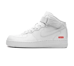 Nike Air Force 1 Mid - Supreme White