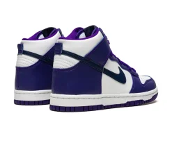Nike Dunk High - Electro Purple Midnight Navy