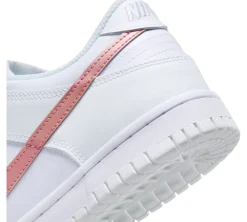Nike Dunk Low - White Pink (GS)
