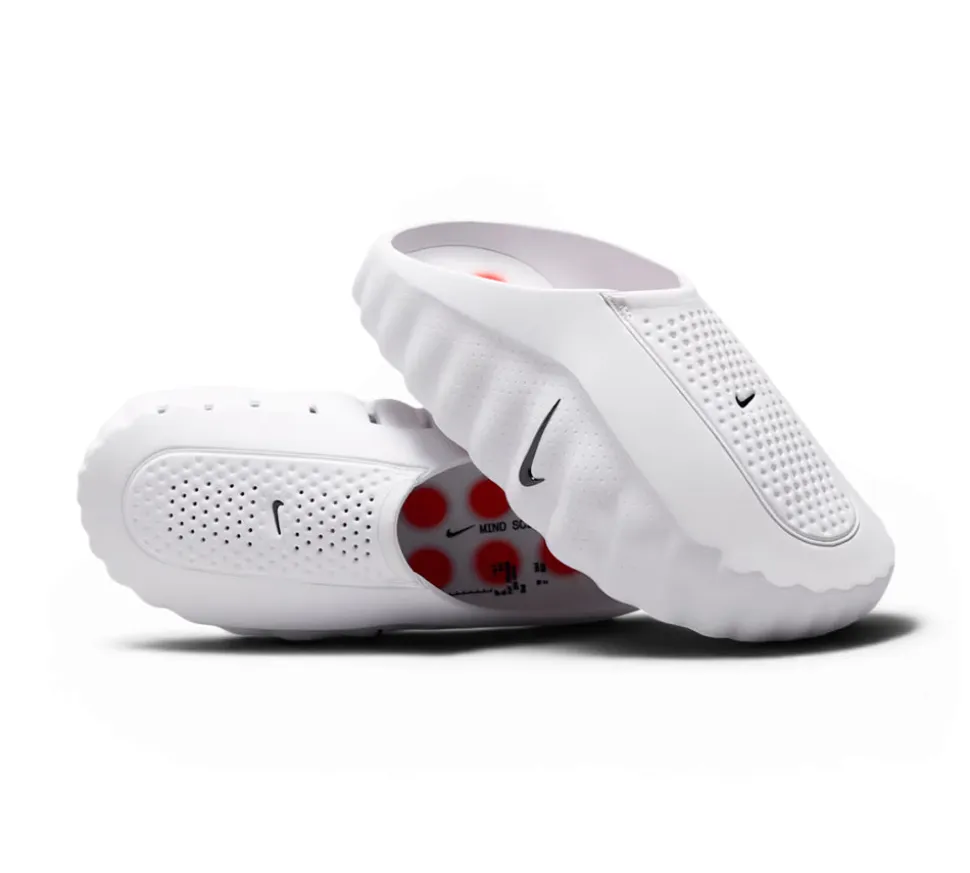 Nike Mind 001 Slide - White Speed Red