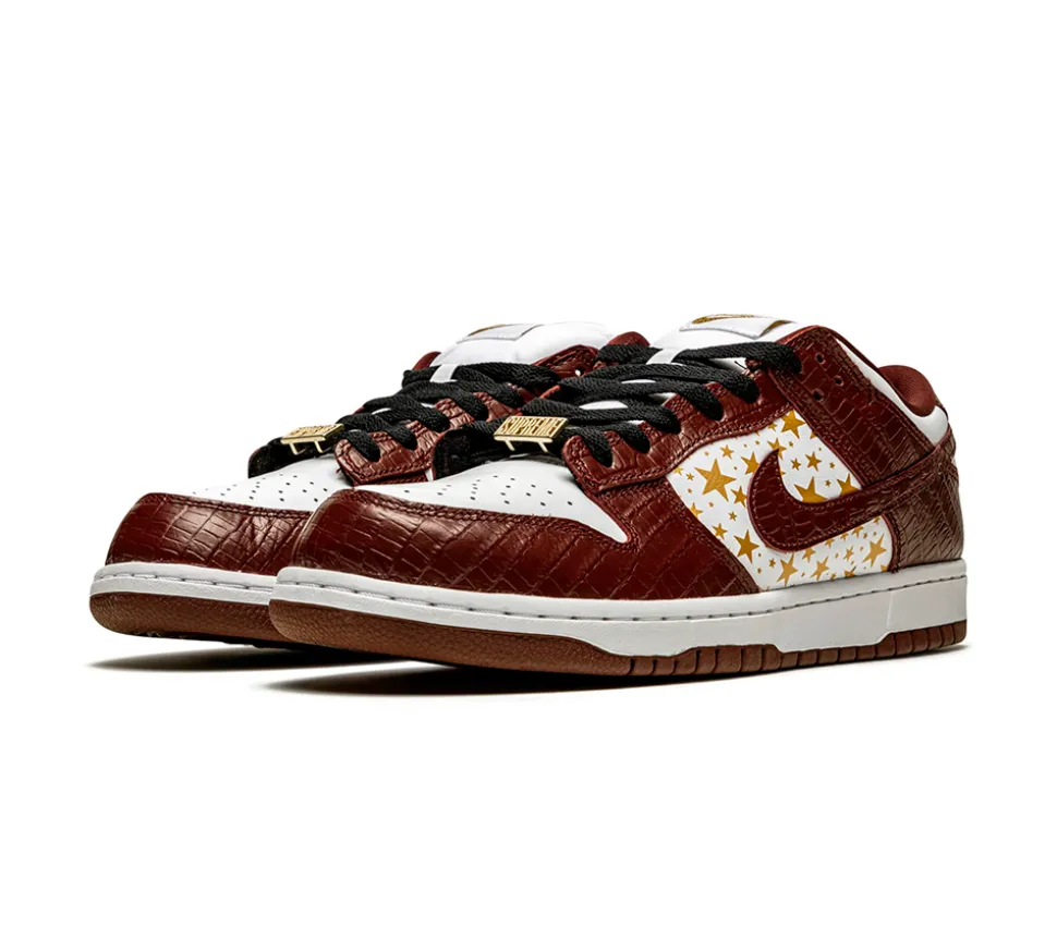 Nike SB Dunk Low - Supreme Stars Barkroot Brown (2021)