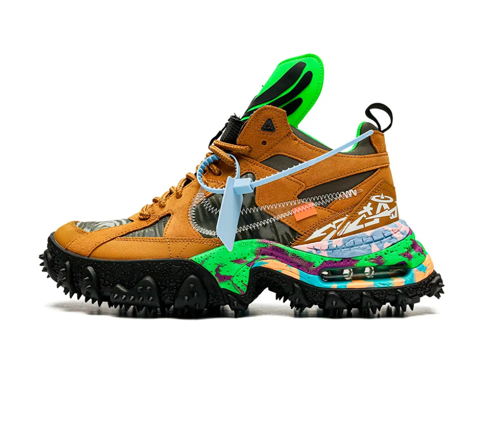Nike X Off-White Air Terra Forma - Wheat Green Strike