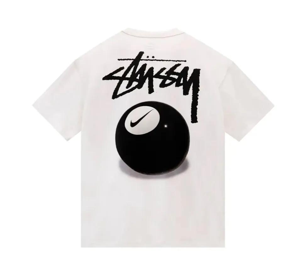 Nike x Stussy 8 Ball T-shirt - White