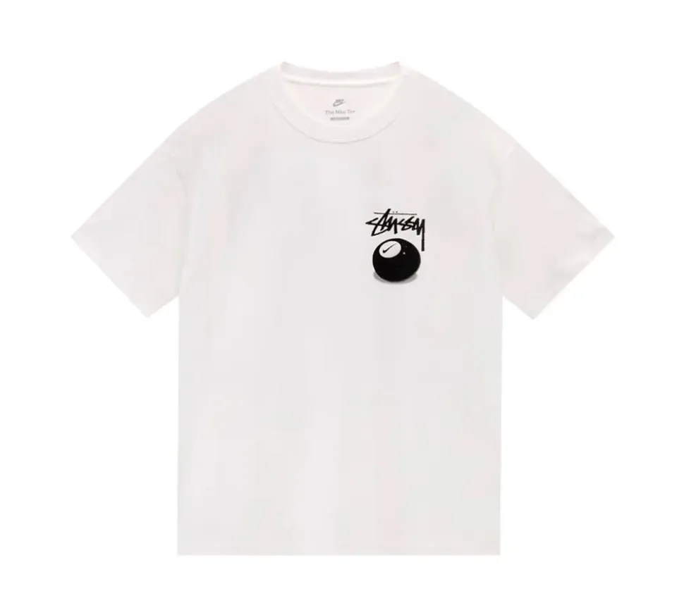 Nike x Stussy 8 Ball T-shirt - White