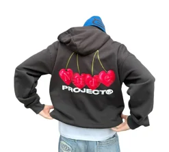 Nude Project Cherry Hoodie - Ash