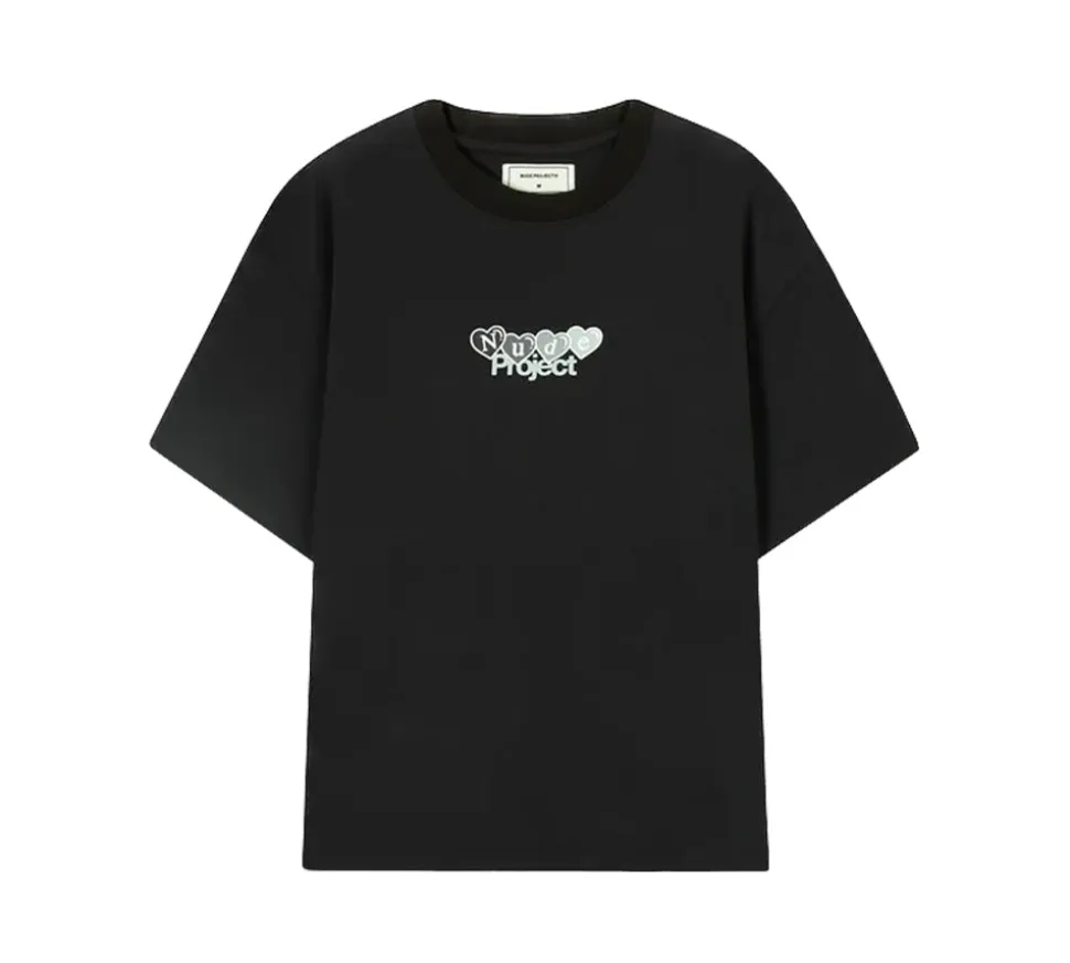 Nude Project Homies <3 T-shirt - Black