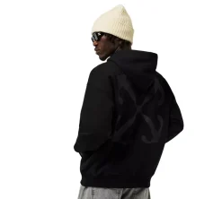 Off-White Arrow Skate Hoodie- Black