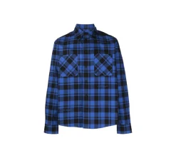 Off-White™ Check Flann Shirt - Blue