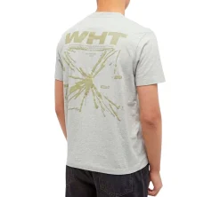 Off-White c/o Virgil Abloh Splashy Arr S/S T-shirt - Melange Grey