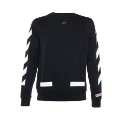 OFF-WHITE Diagonal Arrows Crewneck - Black
