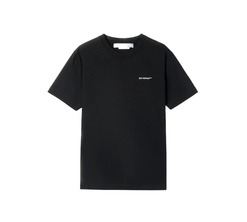 Off-White Diag-Stripe T-Shirt - Black/White