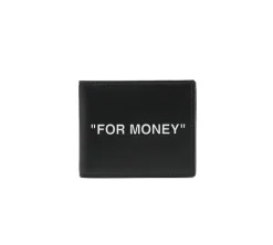 Off-White - "For Money" Bi-Fold Wallet