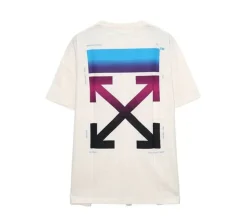 Off-White Gradient Arrows Slim Fit T-shirt - White
