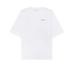 OFF-WHITE Half Arrow Skate Logo T-Shirt - WHITE/BLACK