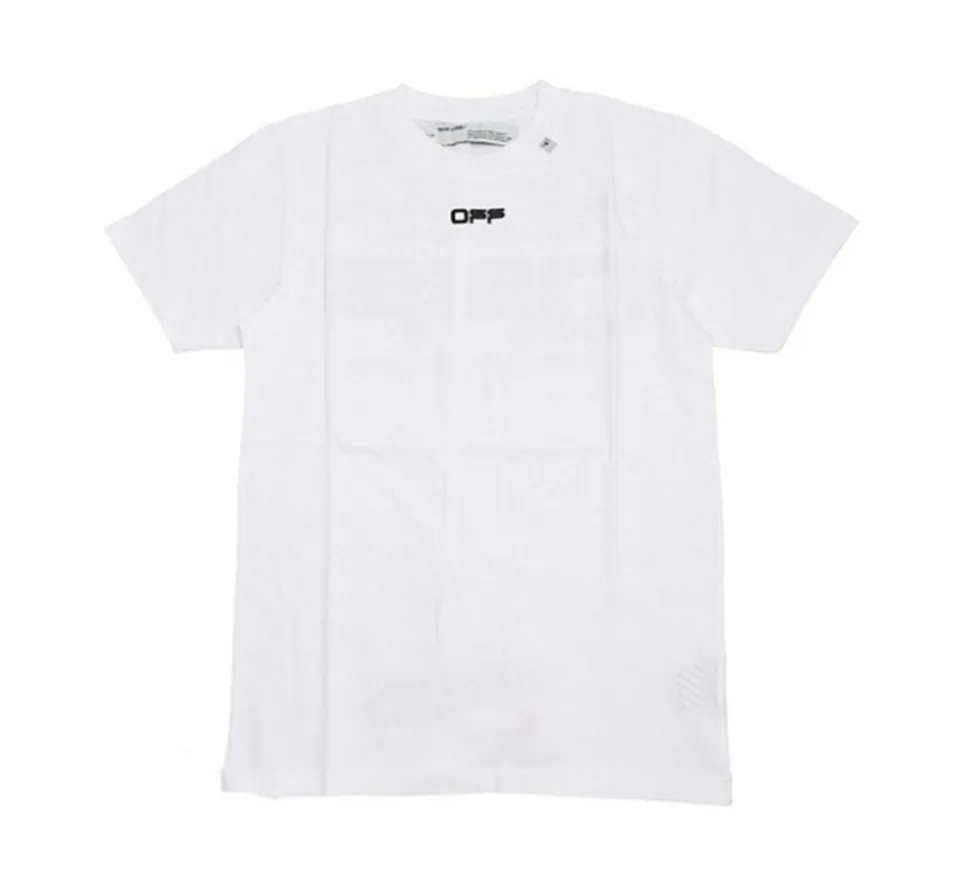Off-White Logo Printed SS20 T-shirt - White