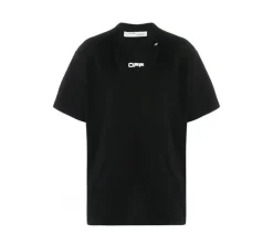 Off-White Logo Printed SS20 T-shirt -Black