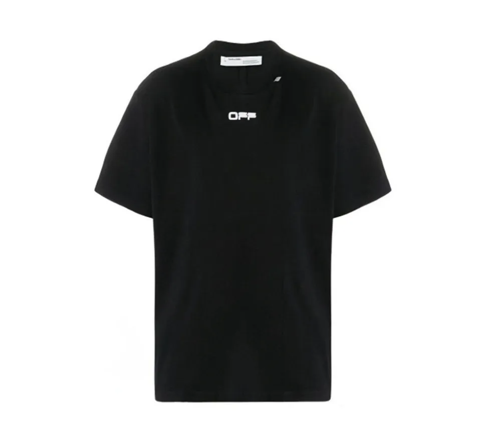 Off-White Logo Printed SS20 T-shirt -Black