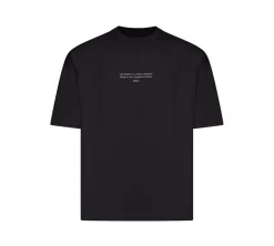 Off-White 'Made On Earth, Designed On A Plane' T-shirt - Black