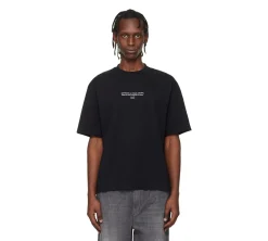 Off-White 'Made On Earth, Designed On A Plane' T-shirt - Black