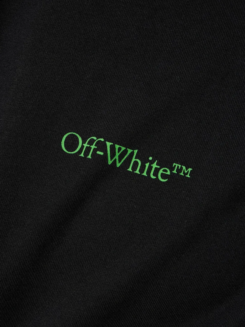 OFF-WHITE Moon Arrow T-Shirt - Black/Green