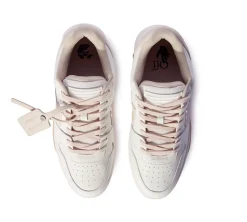 Off-White OOO Leather - White Light Pink Beige