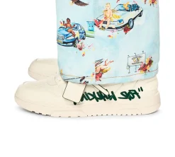 OFF-WHITE Out Of Office For Walking Low Tops - White Green