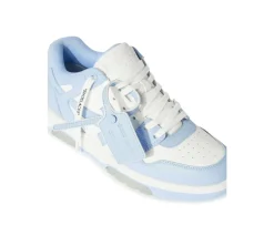 OFF-WHITE Out Of Office Low Tops - Light Blue