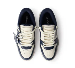 OFF-WHITE Out Of Office Low Tops - White Petrol