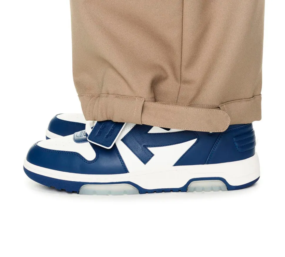 OFF-WHITE Out Of Office Low Tops - Blue