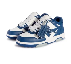OFF-WHITE Out Of Office Low Tops - Blue