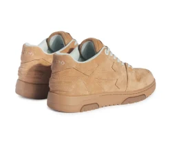OFF-WHITE Out Of Office Low Tops - Full Suede Brown