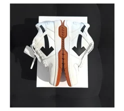 OFF-WHITE Out Of Office OOO Low Tops (38) - White Black Gum (USADO)