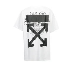 Off-White Oversized Dripping Arrows T-shirt - White