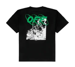 OFF-WHITE Reconstructed T-shirt - Black