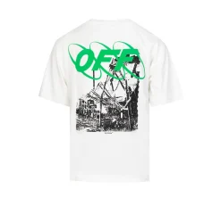 OFF-WHITE Reconstructed T-shirt - White