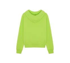 OFF-WHITE Seasonal Logo Print Hoodie - Fluo Yellow/Black